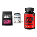 Definitionsphase-Set: ESN Designer + NNT Glutamin + Body Attack – alle enthaltenen Artikel
