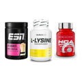 Definitionsphase-Set: ESN Designer + BioTech L-Lysi + Scitec HCA-Chi – alle enthaltenen Artikel