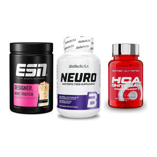 Definitionsphase-Set: ESN Designer + BioTech Neuro + Scitec HCA-Chi – alle enthaltenen Artikel