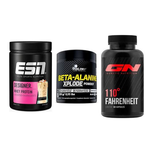 Definitionsphase-Set: ESN Designer + Olimp Beta-Ala + GN 110 Fahrenh – alle enthaltenen Artikel