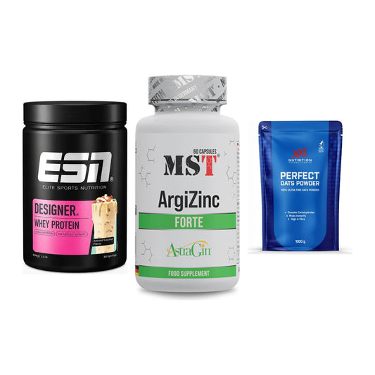 Definitionsphase-Set: ESN Designer + MST ArgiZinc + XXL Nutrition – alle enthaltenen Artikel