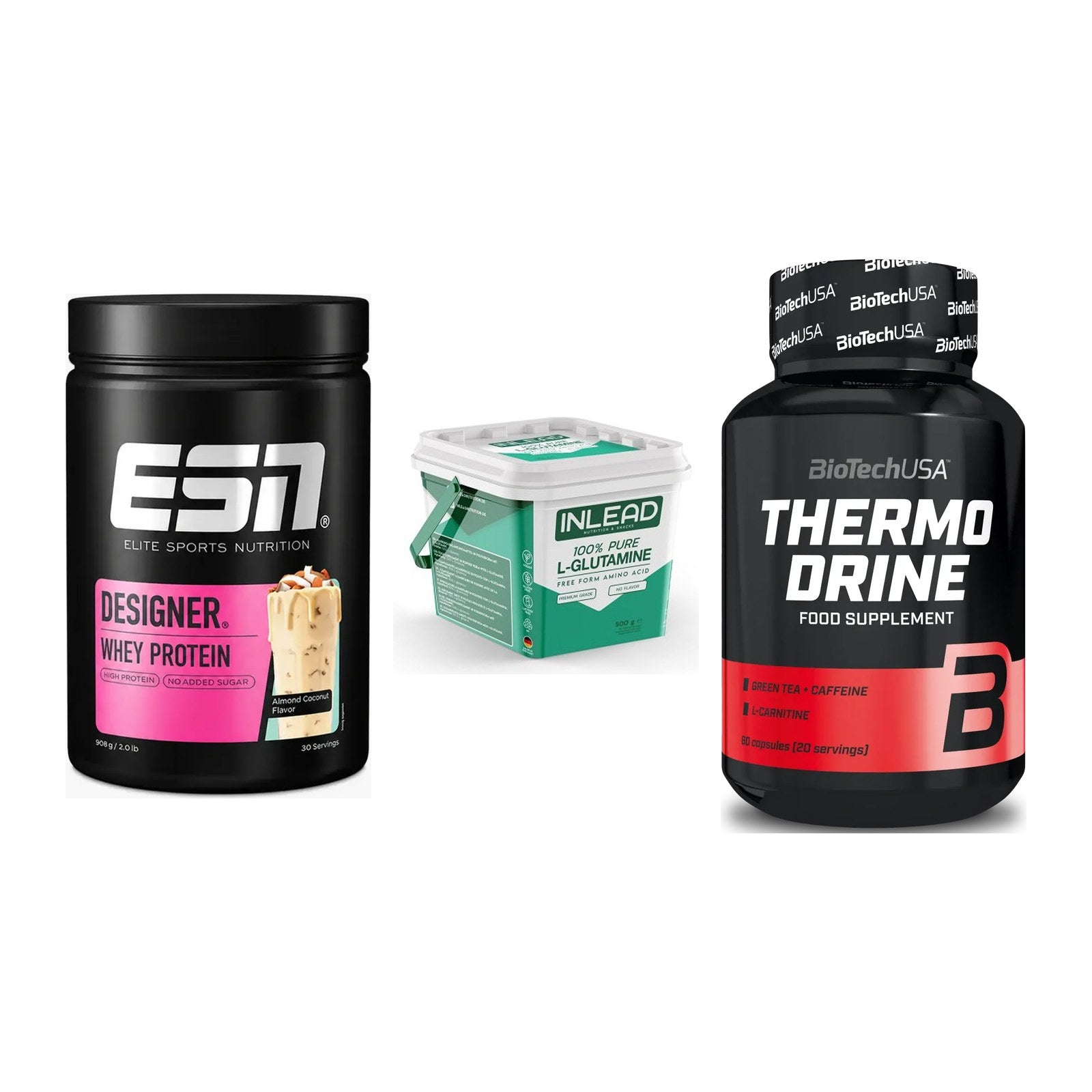 Definitionsphase-Set: ESN Designer + INLEAD L-Gluta + BioTech Thermo – alle enthaltenen Artikel
