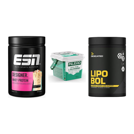 Definitionsphase-Set: ESN Designer + INLEAD L-Gluta + Dedicated – alle enthaltenen Artikel
