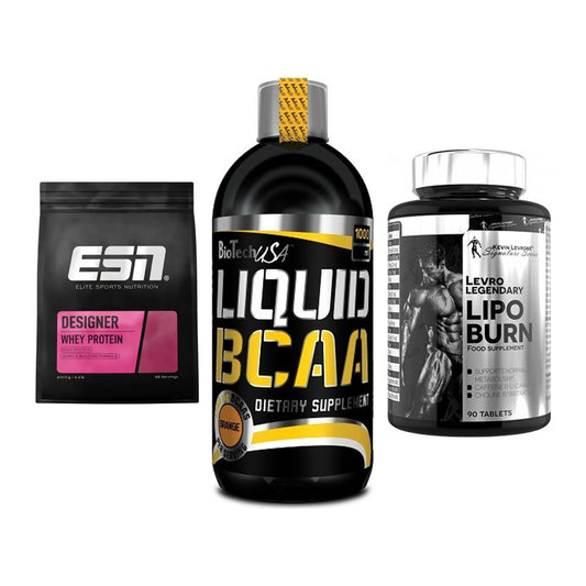 Definitionsphase-Set: ESN Designer + BioTech Liquid + Kevin Levrone – alle enthaltenen Artikel