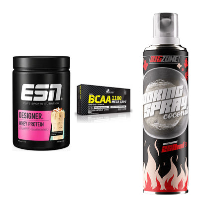 Definitionsphase-Set: ESN Designer + Olimp BCAA + Big Zone – alle enthaltenen Artikel