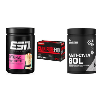 Definitionsphase-Set: ESN Designer + Body Attack + Dedicated – alle enthaltenen Artikel