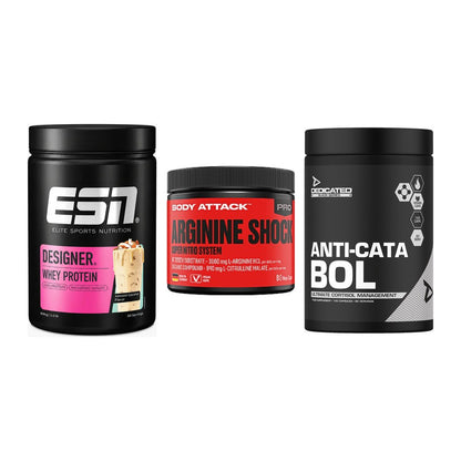 Definitionsphase-Set: ESN Designer + Body Attack + Dedicated – alle enthaltenen Artikel