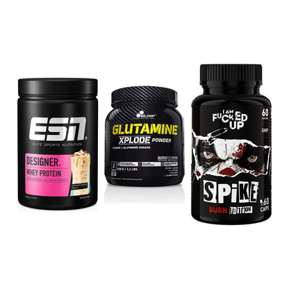 Definitionsphase-Set: ESN Designer + Olimp L-Glutam + Swedish Supple – alle enthaltenen Artikel