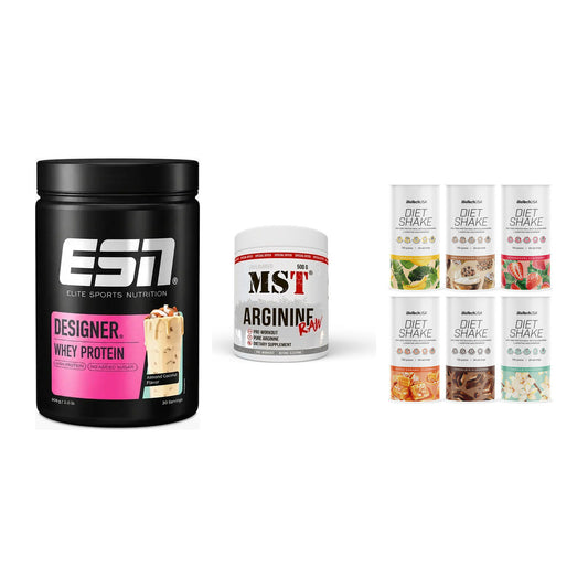 Definitionsphase-Set: ESN Designer + MST Arginine + BioTech Diet – alle enthaltenen Artikel
