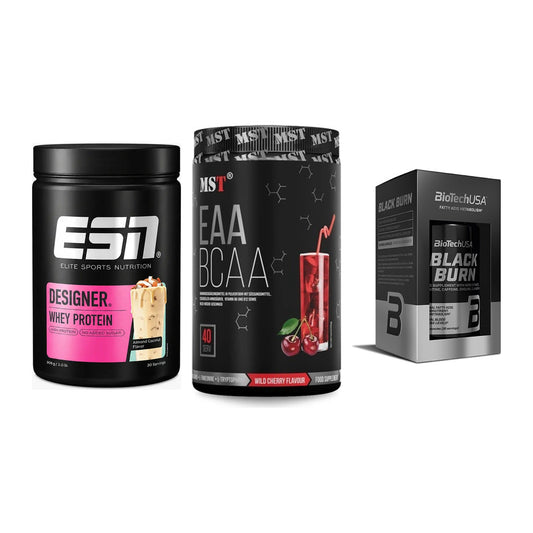 Definitionsphase-Set: ESN Designer + MST EAA & BCAA + BioTech Black – alle enthaltenen Artikel