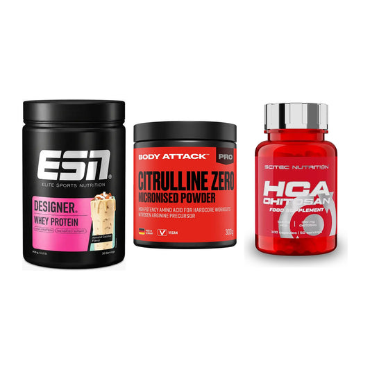 Definitionsphase-Set: ESN Designer + Body Attack + Scitec HCA-Chi – alle enthaltenen Artikel