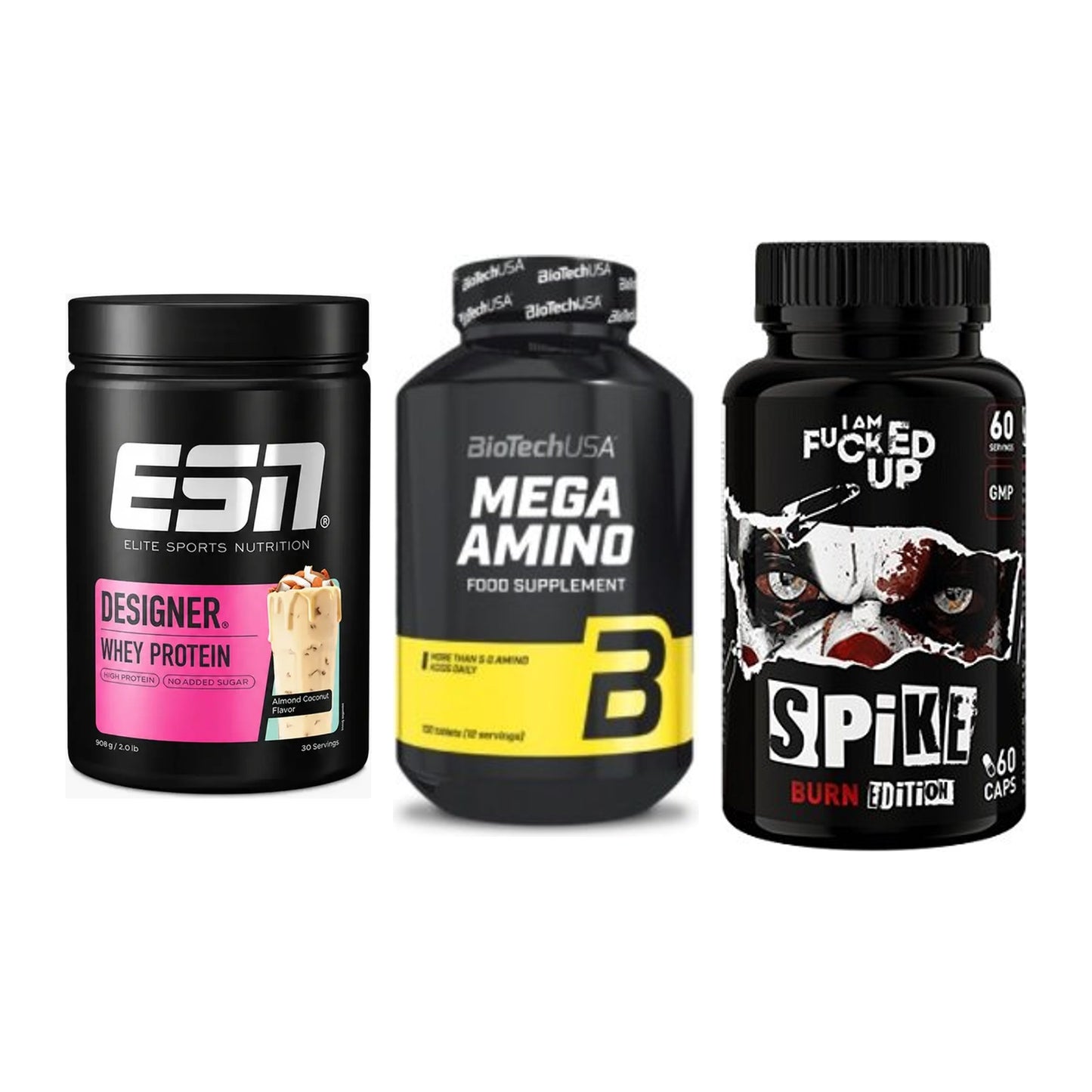 Definitionsphase-Set: ESN Designer + BioTech Mega + Swedish Supple – alle enthaltenen Artikel