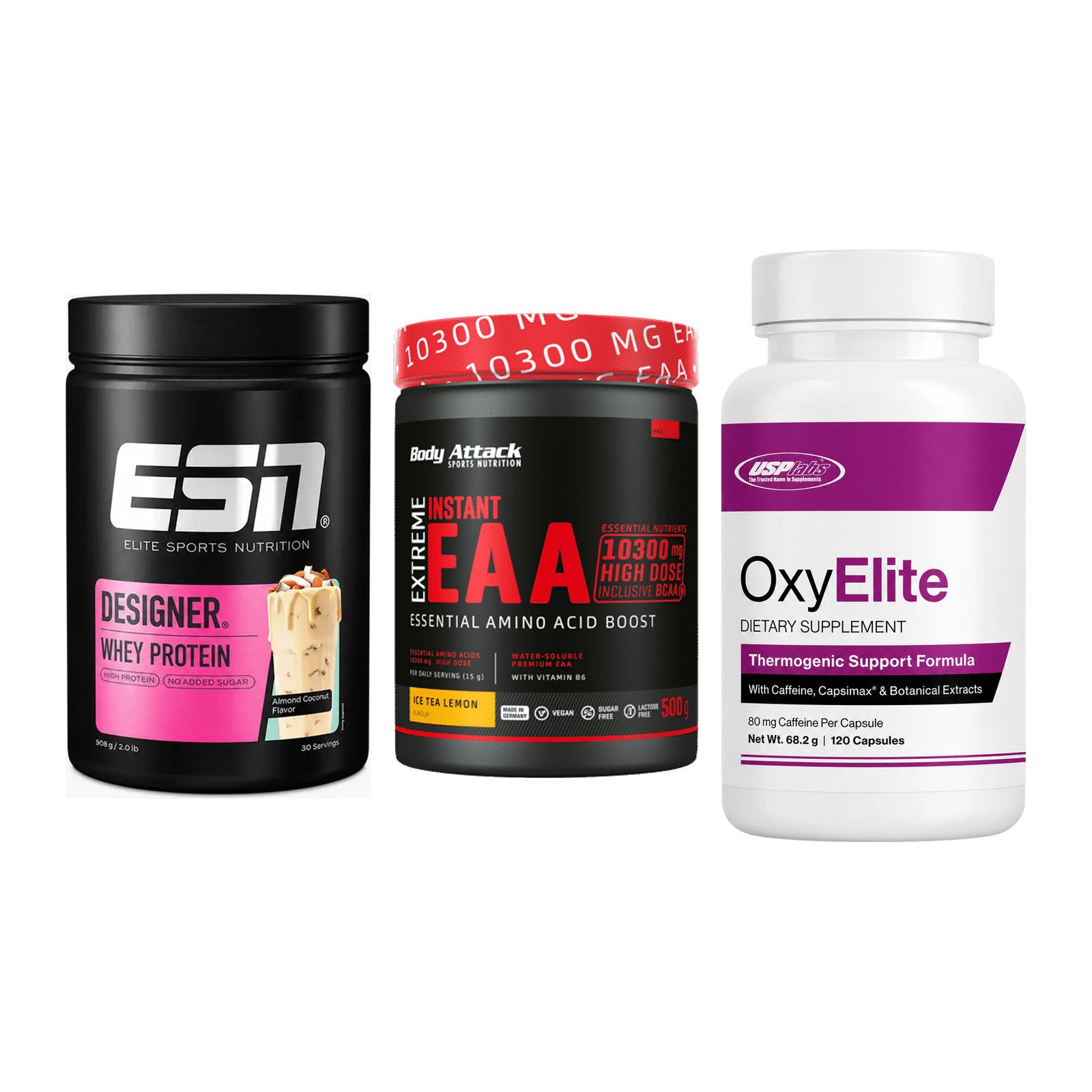 Definitionsphase-Set: ESN Designer + Body Attack + USP Labs – alle enthaltenen Artikel