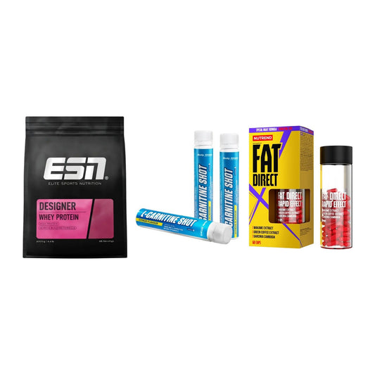 Definitionsphase-Set: ESN Designer + Body Attack + Nutrend Fat – alle enthaltenen Artikel