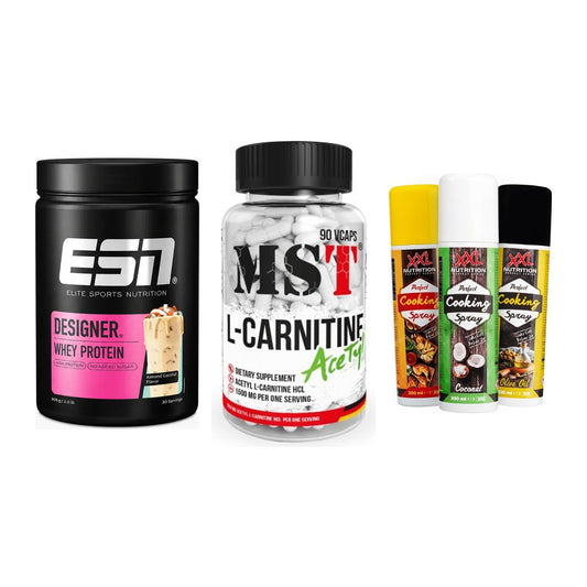 Definitionsphase-Set: ESN Designer + MST L-Carnitin + XXL Nutrition – alle enthaltenen Artikel