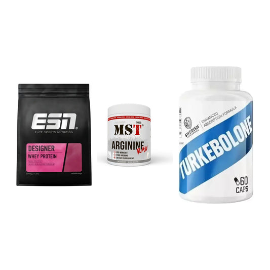 Definitionsphase-Set: ESN Designer + MST Arginine + Swedish Supple – alle enthaltenen Artikel