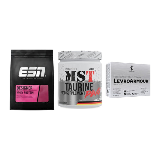 Definitionsphase-Set: ESN Designer + MST Taurine + Kevin Levrone – alle enthaltenen Artikel