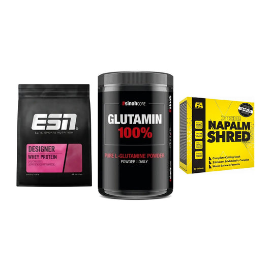 Definitionsphase-Set: ESN Designer + Sinob Core + FA Nutrition – alle enthaltenen Artikel