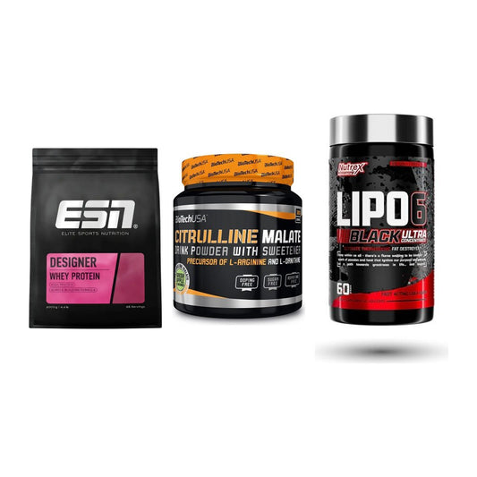 Definitionsphase-Set: ESN Designer + BioTech Citrul + Nutrex Lipo 6 – alle enthaltenen Artikel