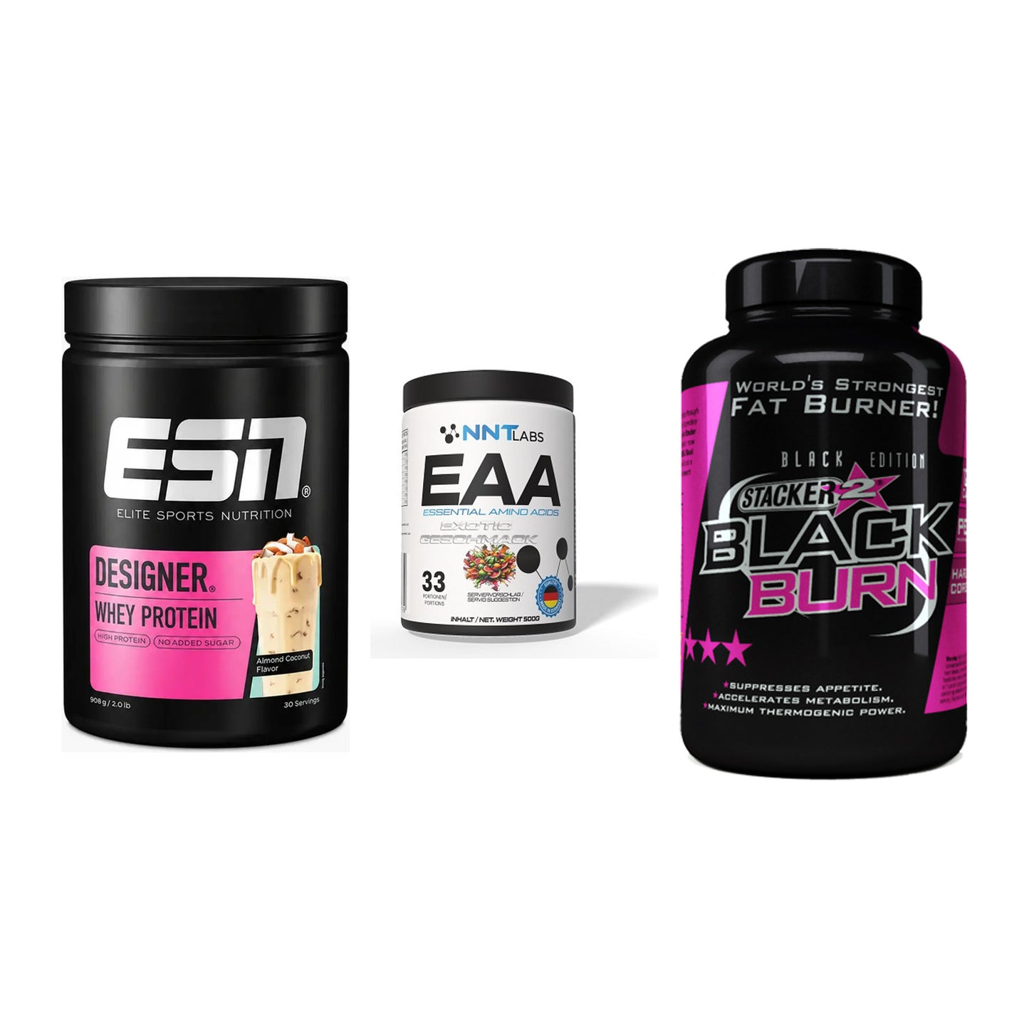 Definitionsphase-Set: ESN Designer + NNT EAA + Stacker2 Black – alle enthaltenen Artikel