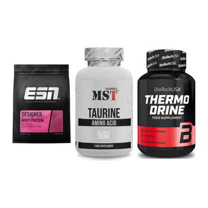 Definitionsphase-Set: ESN Designer + MST Taurine + BioTech Thermo – alle enthaltenen Artikel