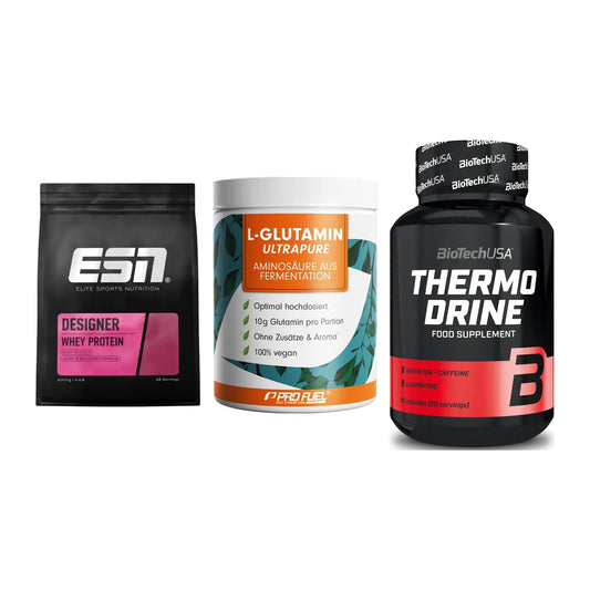Definitionsphase-Set: ESN Designer + ProFuel Glutam + BioTech Thermo – alle enthaltenen Artikel