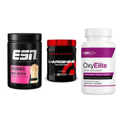 Definitionsphase-Set: ESN Designer + Scitec Arginin + USP Labs – alle enthaltenen Artikel