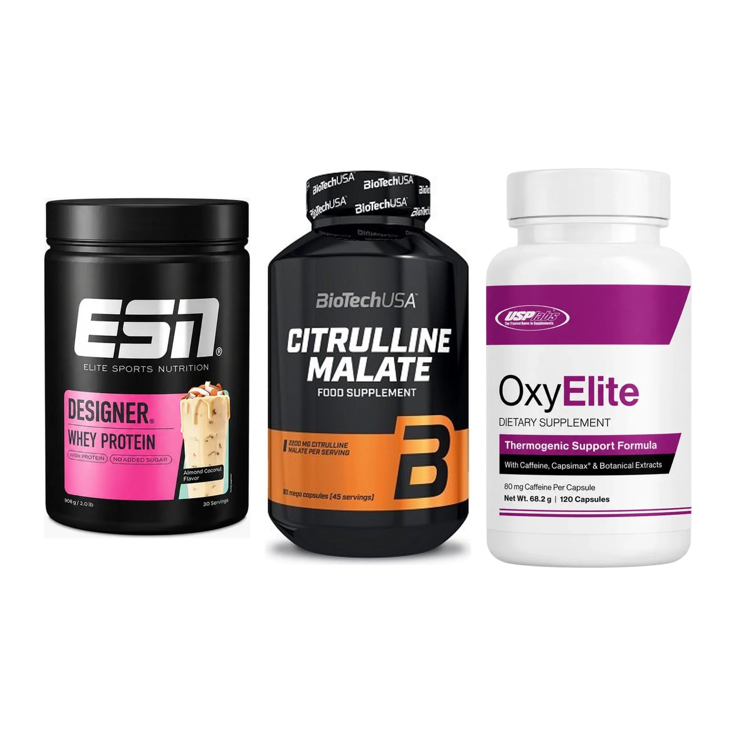 Definitionsphase-Set: ESN Designer + BioTech Citrul + USP Labs – alle enthaltenen Artikel