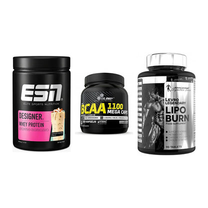Definitionsphase-Set: ESN Designer + Olimp BCAA + Kevin Levrone – alle enthaltenen Artikel