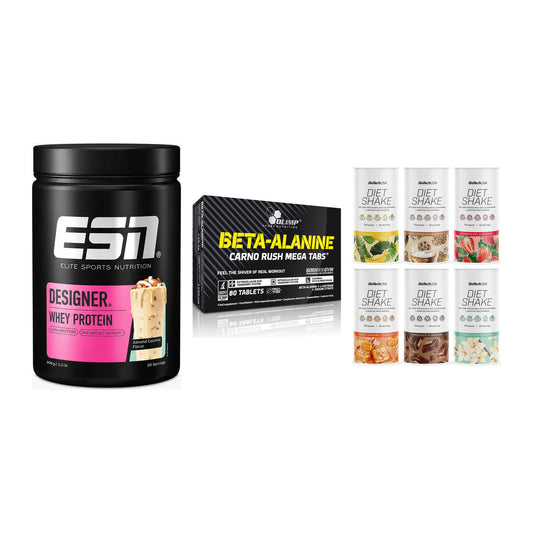 Definitionsphase-Set: ESN Designer + Olimp Beta-Ala + BioTech Diet – alle enthaltenen Artikel