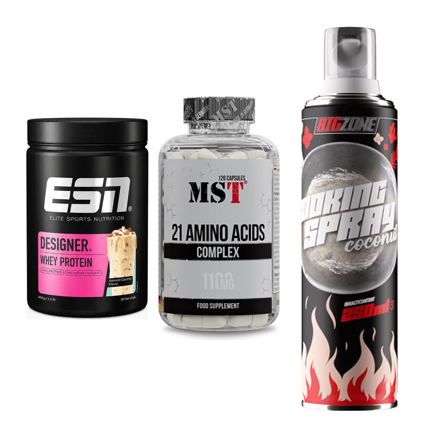 Definitionsphase-Set: ESN Designer + MST 21 Amino + Big Zone – alle enthaltenen Artikel