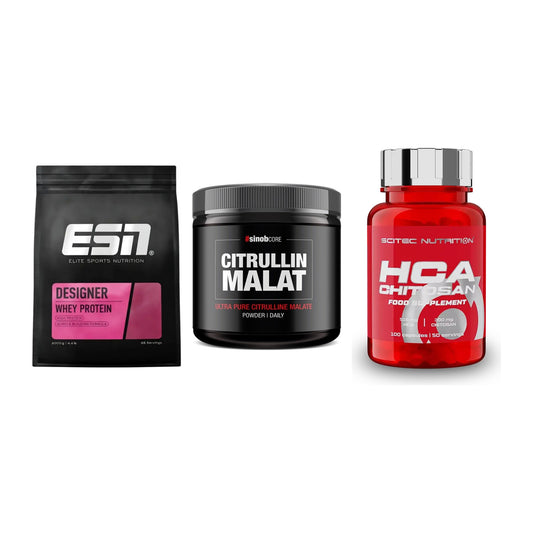 Definitionsphase-Set: ESN Designer + Sinob Core + Scitec HCA-Chi – alle enthaltenen Artikel