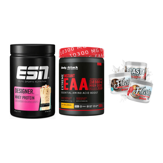 Definitionsphase-Set: ESN Designer + Body Attack + Sinob Flasty – alle enthaltenen Artikel