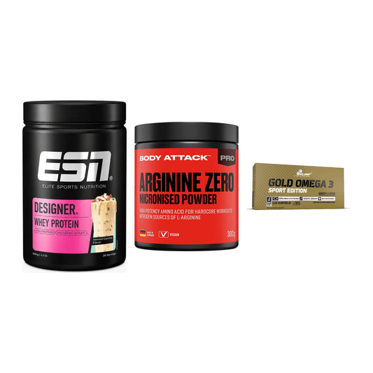 Definitionsphase-Set: ESN Designer + Body Attack + Olimp Omega 3 – alle enthaltenen Artikel