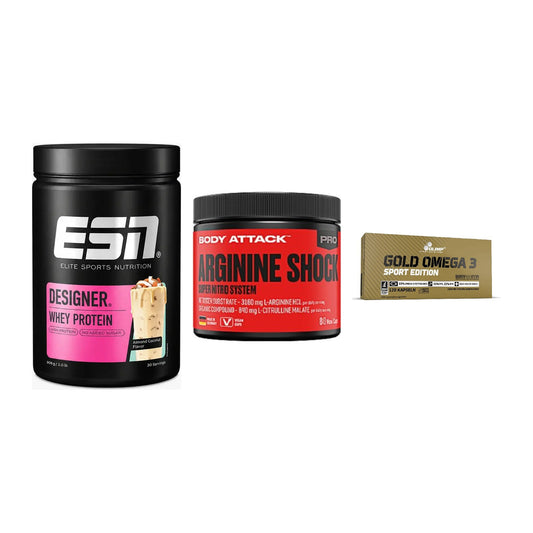 Definitionsphase-Set: ESN Designer + Body Attack + Olimp Omega 3 – alle enthaltenen Artikel