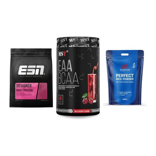 Definitionsphase-Set: ESN Designer + MST EAA & BCAA + XXL Nutrition – alle enthaltenen Artikel