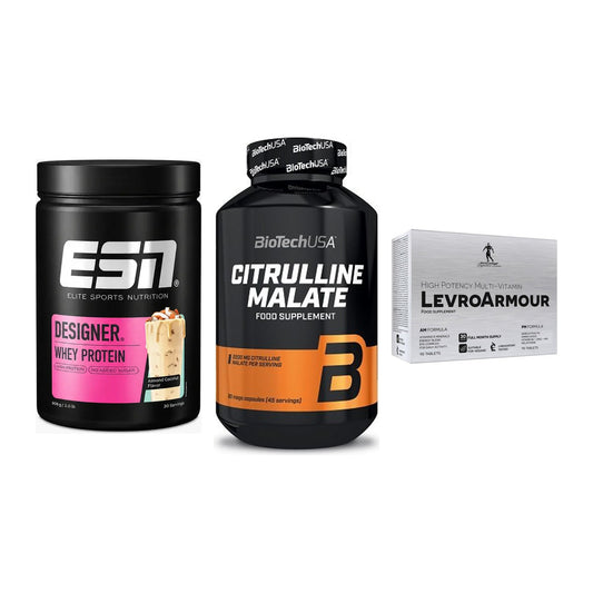 Definitionsphase-Set: ESN Designer + BioTech Citrul + Kevin Levrone – alle enthaltenen Artikel