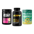 Definitionsphase-Set: ESN Designer + GN Acetyl + INLEAD Omega-3 – alle enthaltenen Artikel