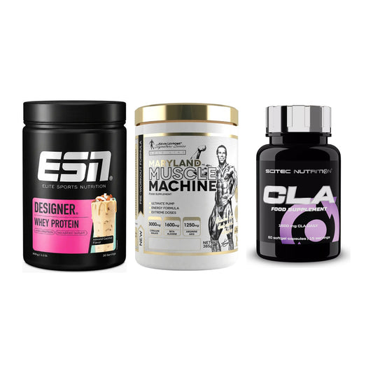 Definitionsphase-Set: ESN Designer + Kevin Levrone + Scitec CLA – alle enthaltenen Artikel