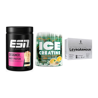 Definitionsphase-Set: ESN Designer + FA Nutrition + Kevin Levrone – alle enthaltenen Artikel