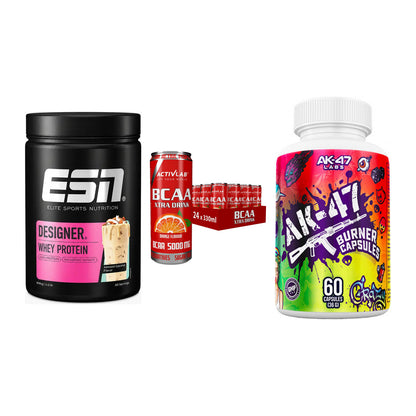 Definitionsphase-Set: ESN Designer + Activlab BCAA + AK47 Labs – alle enthaltenen Artikel