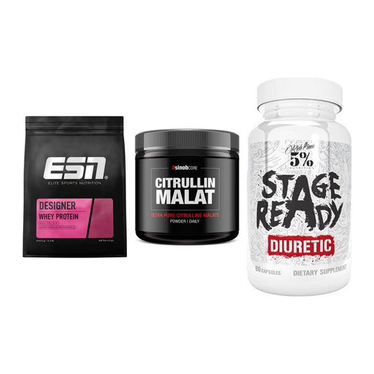 Definitionsphase-Set: ESN Designer + Sinob Core + 5% Nutrition – alle enthaltenen Artikel