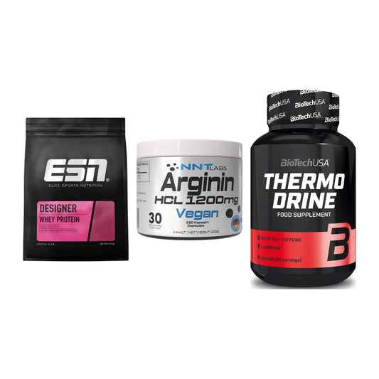 Definitionsphase-Set: ESN Designer + NNT Arginin + BioTech Thermo – alle enthaltenen Artikel