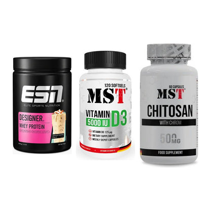 Definitionsphase-Set: ESN Designer + MST Vitamin D3 + MST Chitosan – alle enthaltenen Artikel