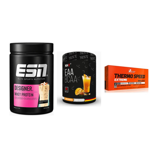 Definitionsphase-Set: ESN Designer + MST EAA & BCAA + Olimp Thermo – alle enthaltenen Artikel