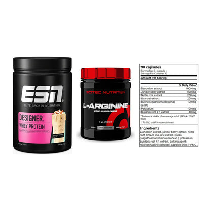 Definitionsphase-Set: ESN Designer + Scitec Arginin + GN Shred Cuts – alle enthaltenen Artikel
