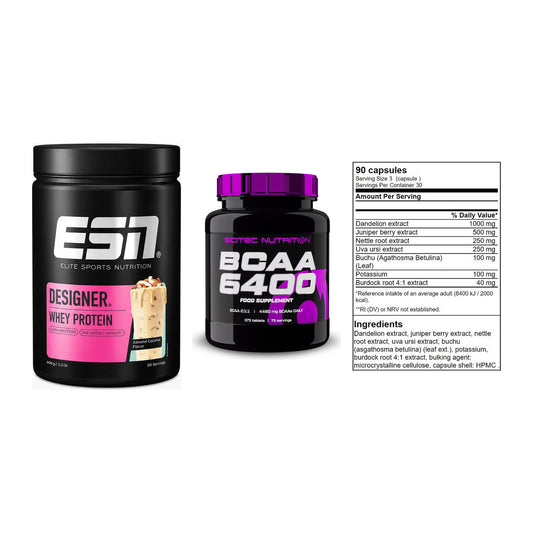 Definitionsphase-Set: ESN Designer + Scitec BCAA + GN Shred Cuts – alle enthaltenen Artikel