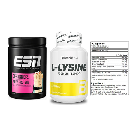 Definitionsphase-Set: ESN Designer + BioTech L-Lysi + GN Shred Cuts – alle enthaltenen Artikel