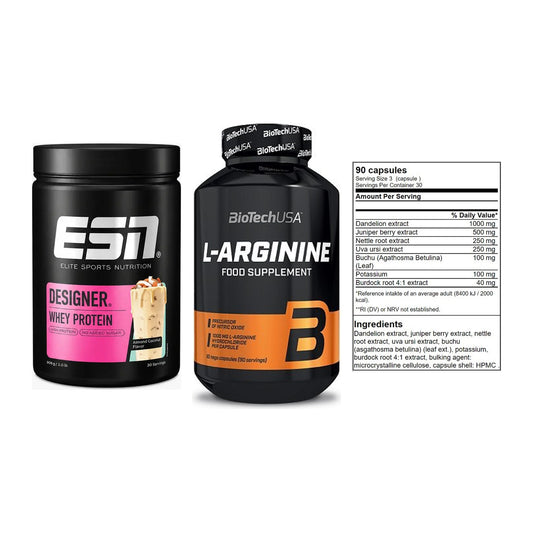 Definitionsphase-Set: ESN Designer + BioTech L-Argi + GN Shred Cuts – alle enthaltenen Artikel