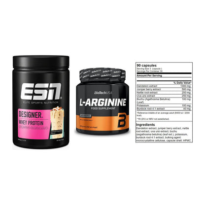 Definitionsphase-Set: ESN Designer + BioTech L-Argi + GN Shred Cuts – alle enthaltenen Artikel